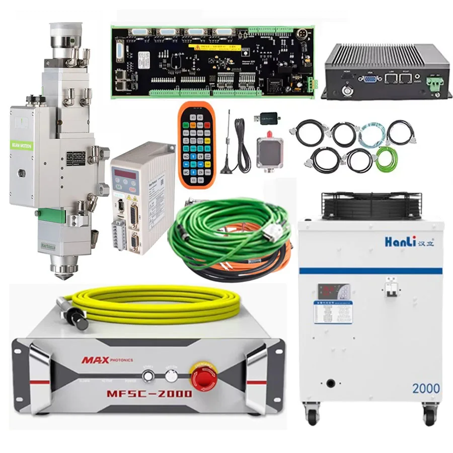Raytools XC3000S laser cutting system 1500W/2000W/3000W MAX Chuangxin laser source laser cutting head BM110 chiller HL-1500W