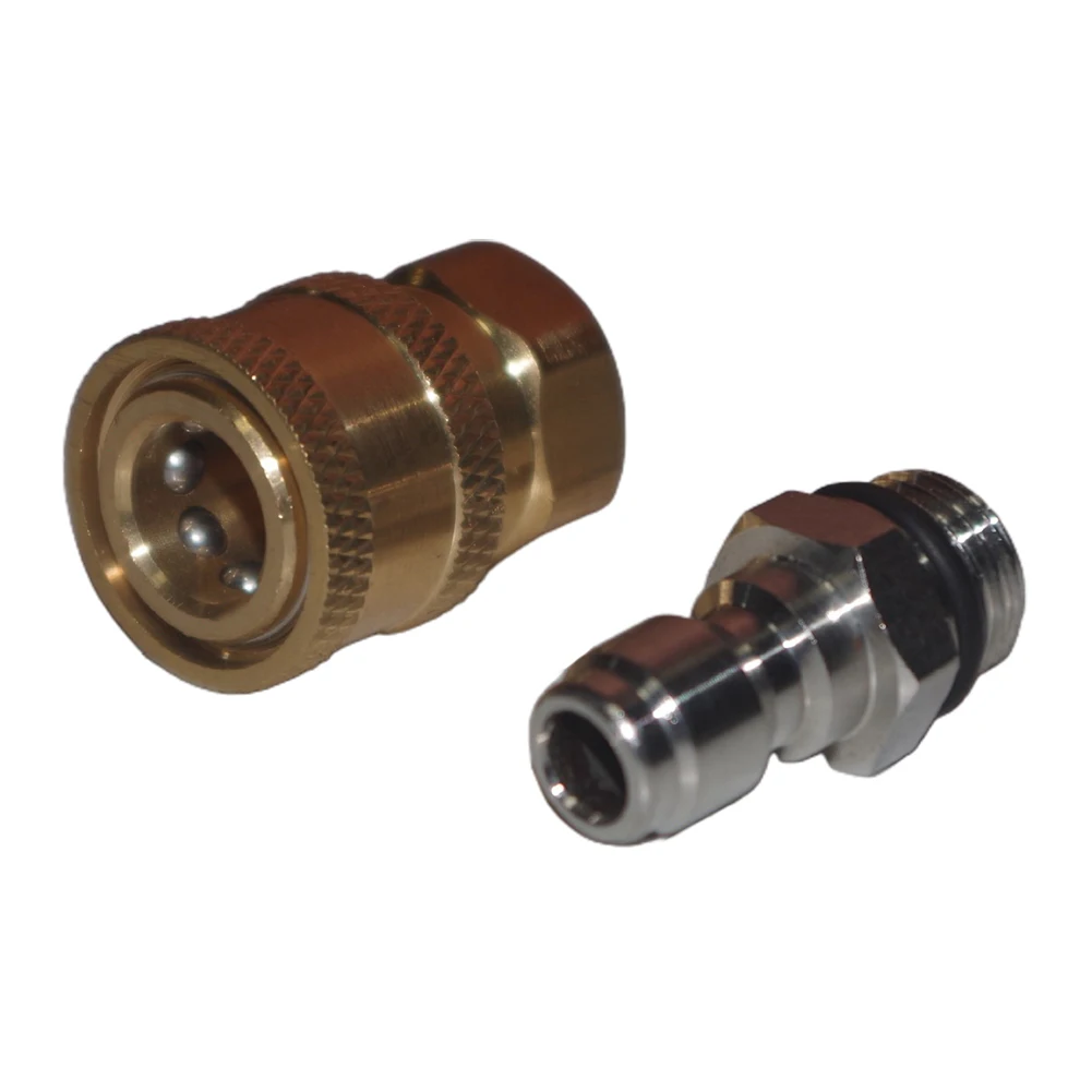 

1 Set Sprinkler High Pressure Nozzle Quick Insertion Sprayer Stainless Steel Thread Washing Machine Connection