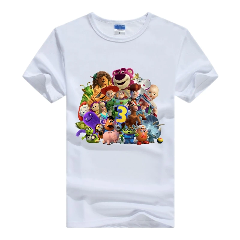 Sports Disney Cartoon Toy Story Woman Tops White Clothes Mens Tee Oversized Friends 2024 Summer Loose Blouse Grunge Y2K T-shirts