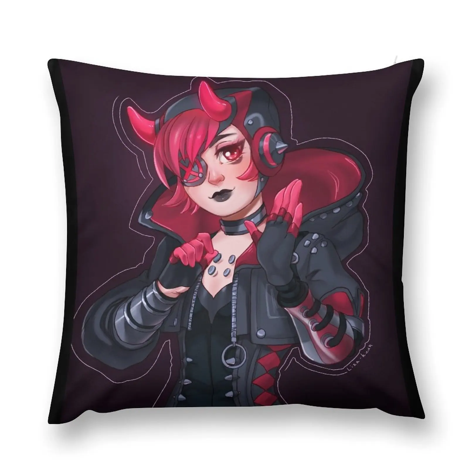 

Wattson from Apex Legends Throw Pillow Cushions For Decorative Sofa Cushion Cover Pillow Decor pillow