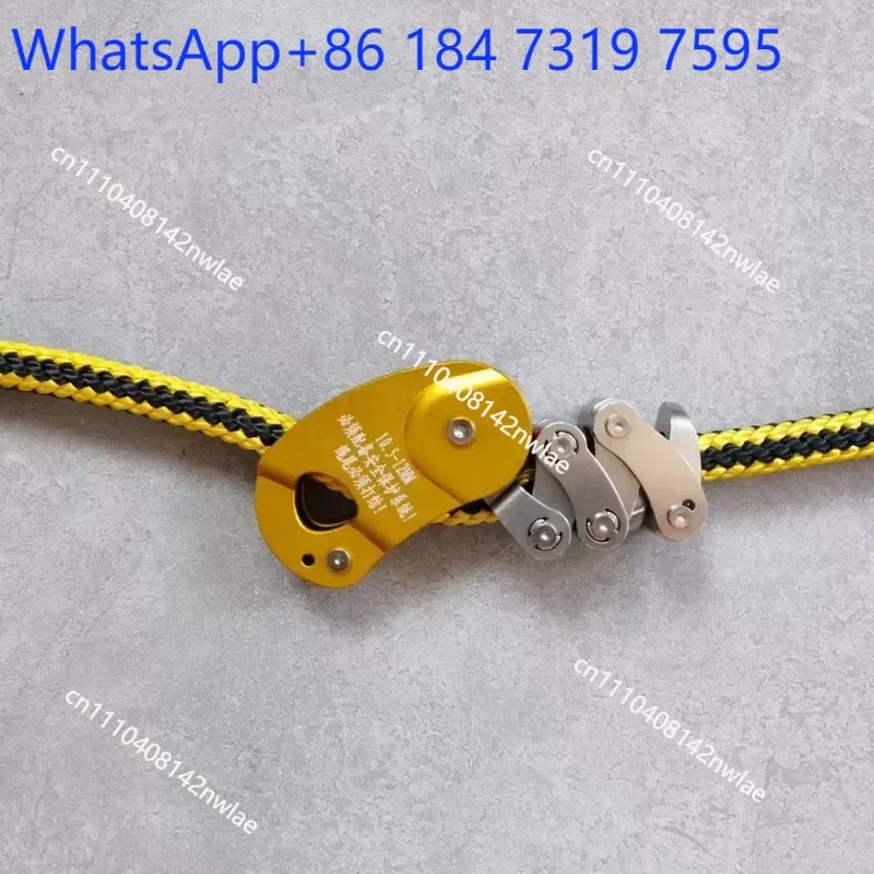 Tree Climbing Rope Grabber Pulley System for Aerial Work AC Installation Labor Saving Mechanical Ascender Lifting Device