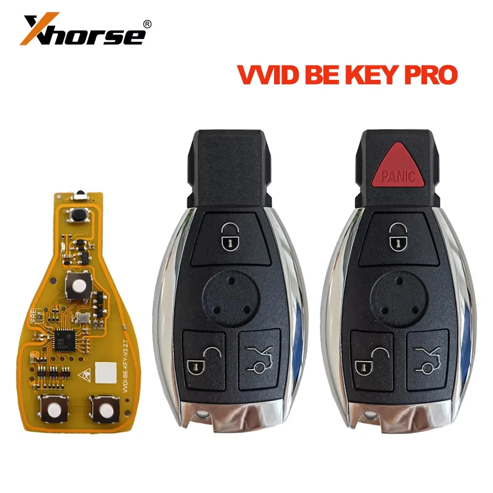 

Xhorse VVDI BE Smart Car Key 433 315 MHz Can Change Frequency For Mercedes Benz V3.2 Version PCB