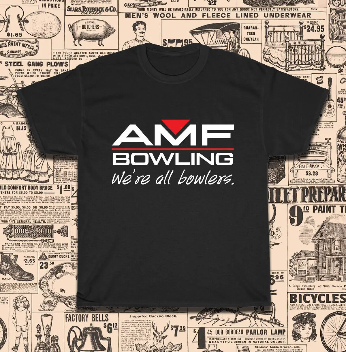 

AMF Bowling We're All Bowlers Men's T-Shirt American Size S-5XL T-Shirt