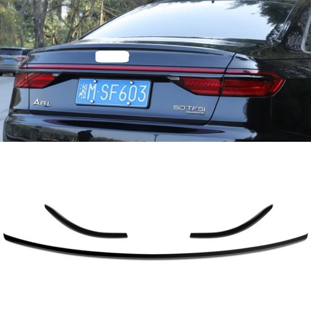 Rear bumper decorative strip For Audi A8 D5 2018-2024