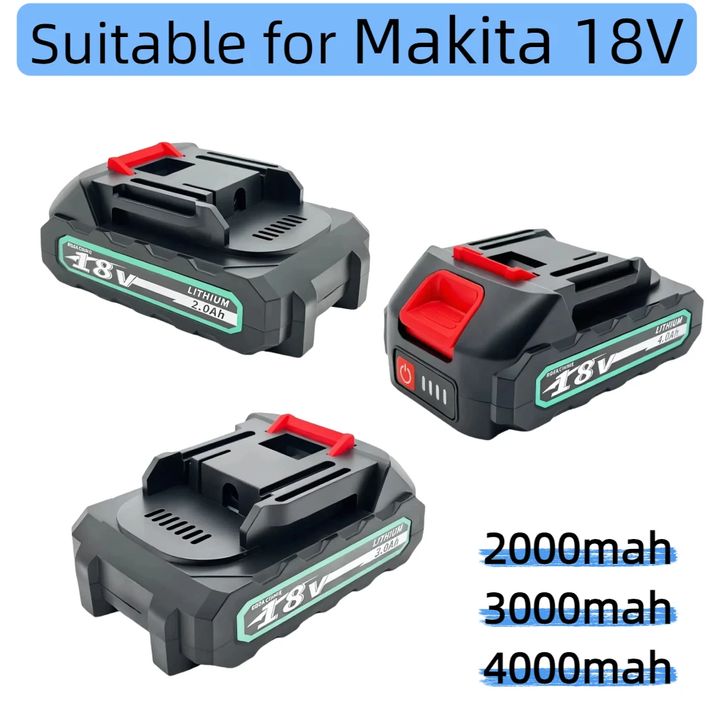 

Premium Lithium battery for power tools, suitable for Makita electric wrench, electric drill, rechargeable battery 18V BL1830B
