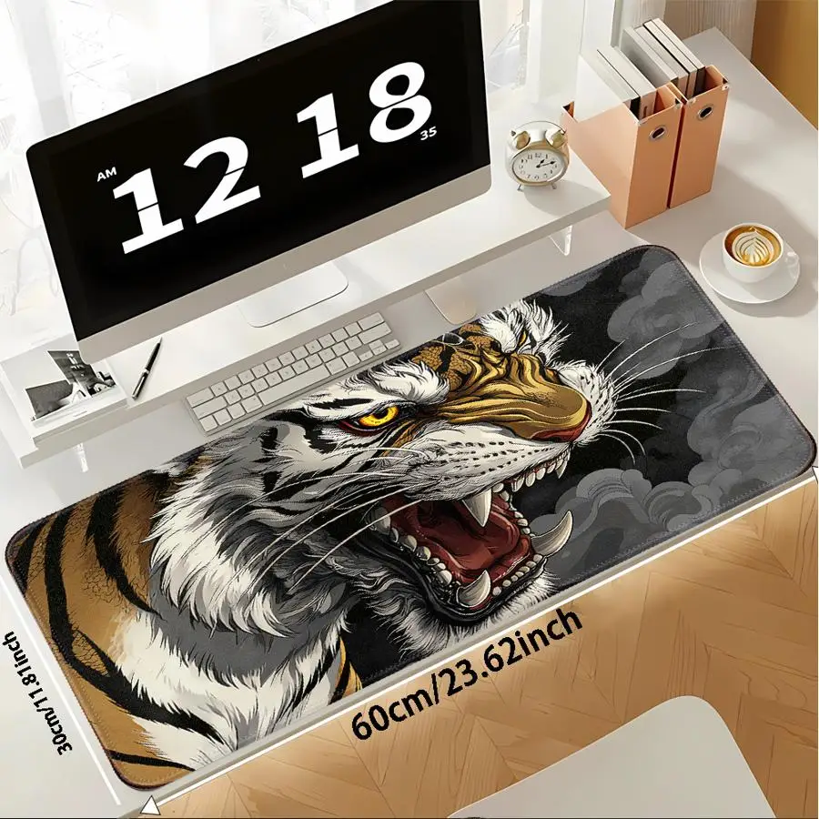 Waterproof Mouse Pad office Pad Desk accessories Keyboard Mouse Pad Computer Laptop Pad Game Console Pad Cool Tiger