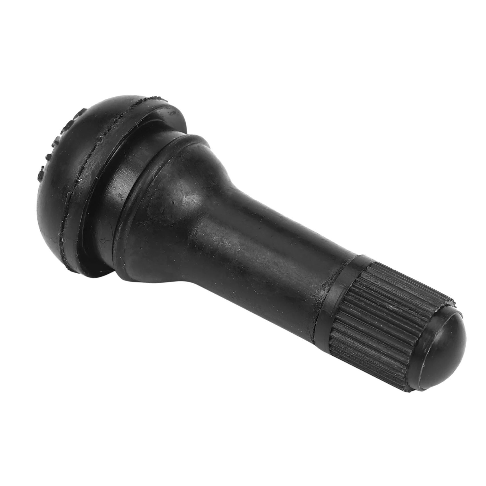 Simple 50Pcs TR 413 Short Rubber Car Tubeless Vacuum Snap-In Tire Valve Stems Alloy