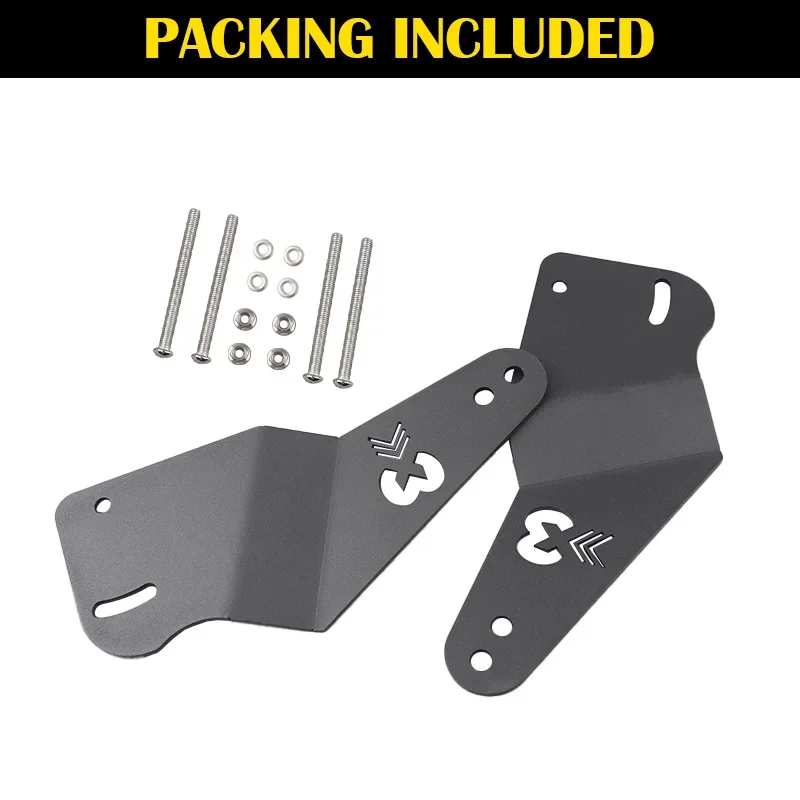 X3 50 Inch Light Bar Roof Mounting Bracket Upper Windshield Light Bar Mounting Holder For Can-am Maverick X3 2017-2023