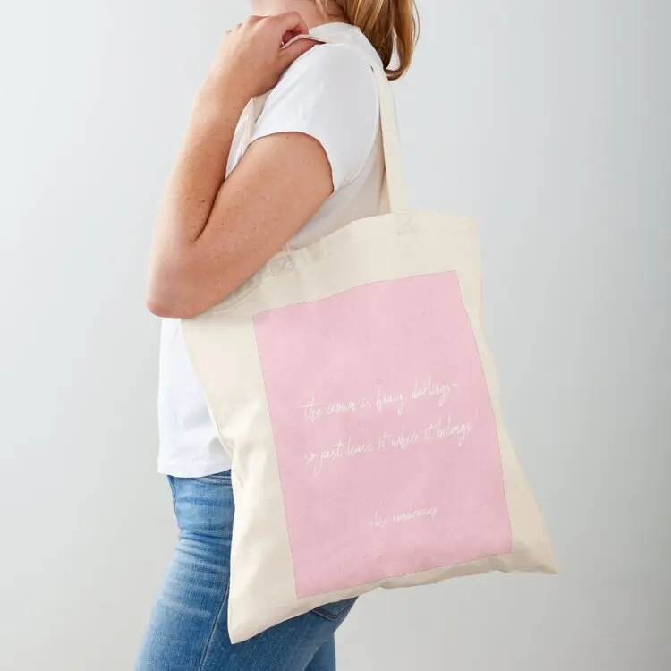 

Lisa Vanderpump Quote Tote Bag shopper bags large tote bag ecological bags canvas tote bags