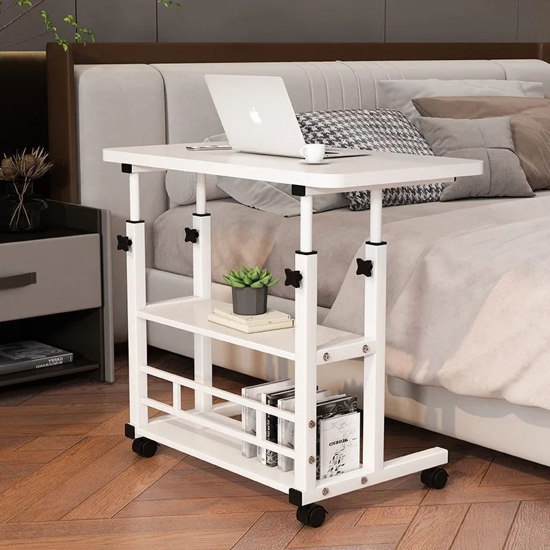 YFY household lazy simple small table bedroom dormitory simple student desk removable bedside table lift computer table