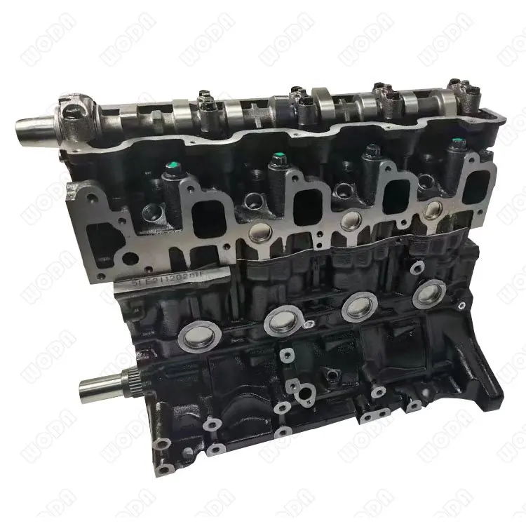 2L 3L 5L Turbo Diesel Complete Engine Assembly Long Block Compatible with Toyota Dyna Hilux Hiace Land Cruiser