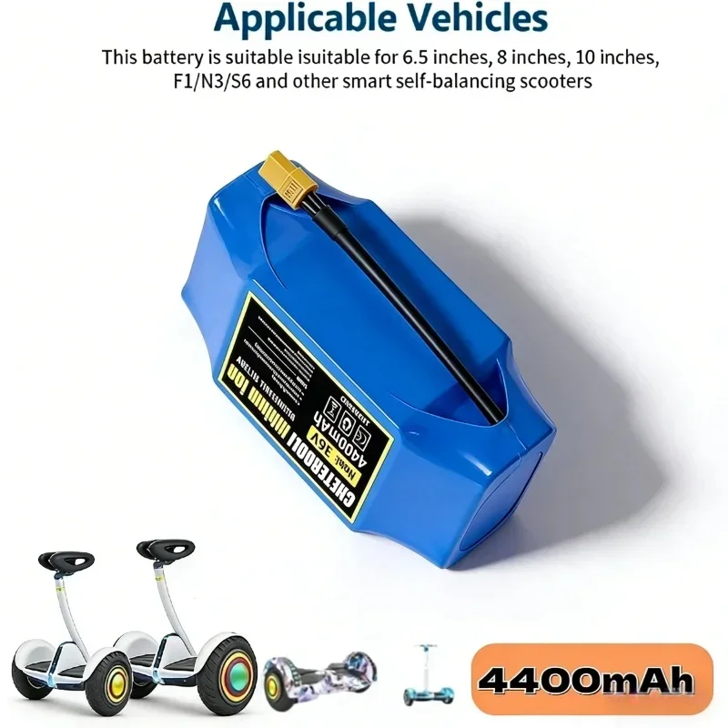 

36V 12Ah 10S2P Lithium-ion Battery – Rechargeable High Capacity High Performance Ideal Spare for Scooter Reliable Extended Use