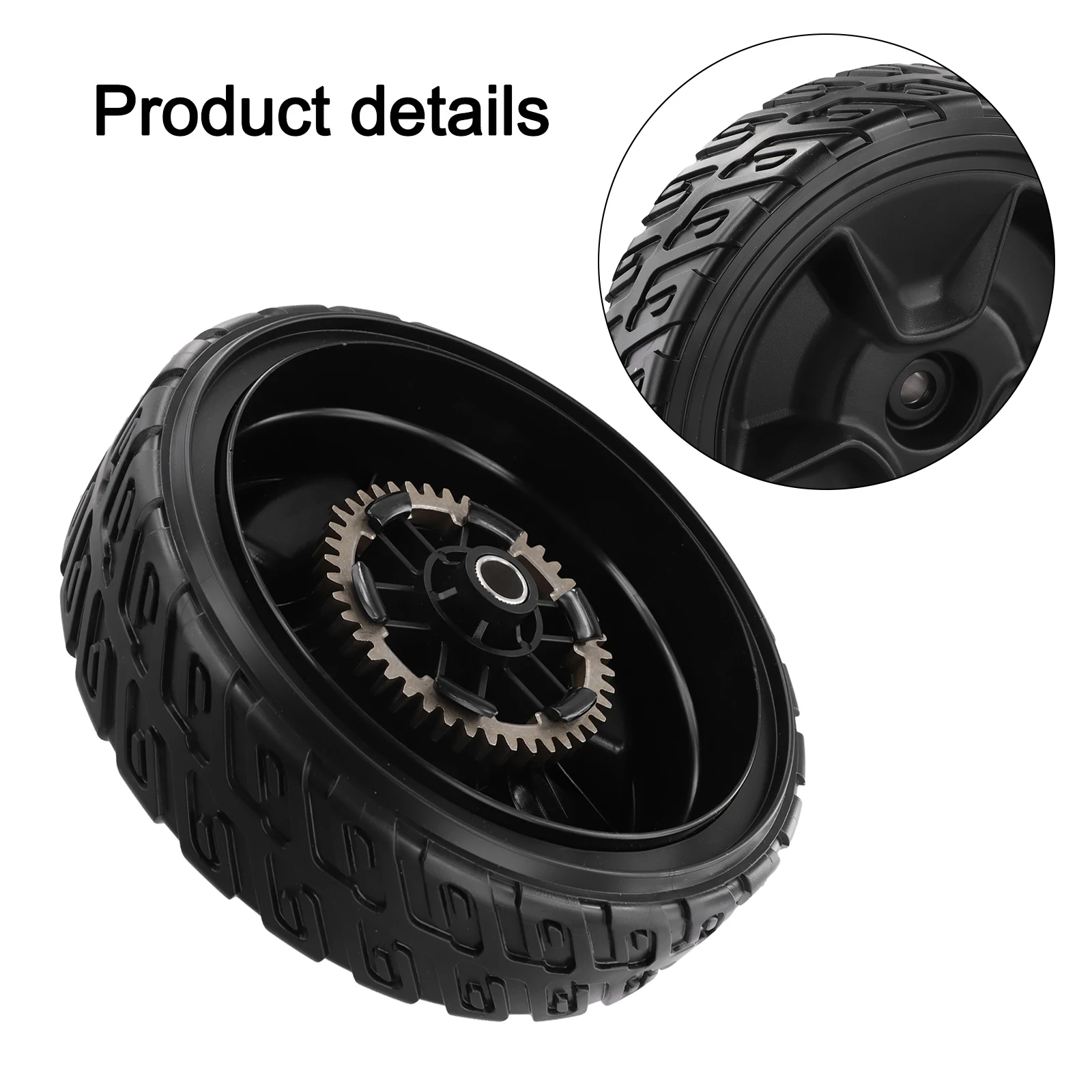 8 Inch for Lawn Mower Wheel Replacement for Honda HRN216 Models 44710VR8N00ZA 42710VR8N00ZA Compatible with Front and Rear Use
