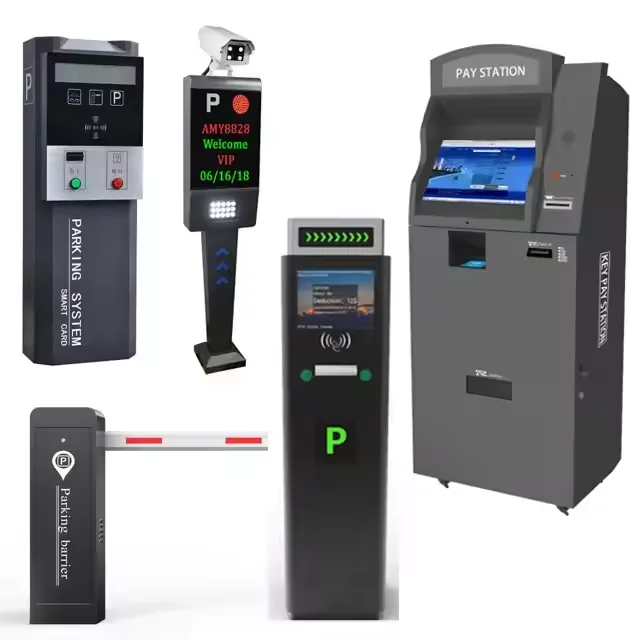 Rfid Card Dispenser Car Parking Smart Card Parking System Self Vending Machine Automatic Parking Lot Payment System