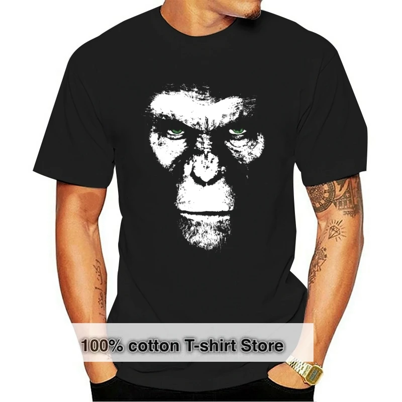 Rise Of The Planet Of The Apes T Shirts Men Apes Will Rise Printing Clothes Short Sleeve Vintage T-Shirts Pure Cotton Tee Shirt