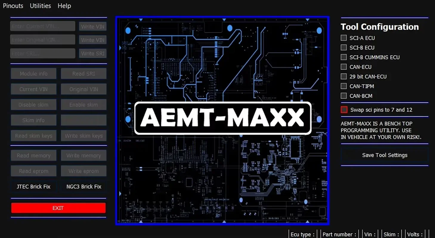 AEMT MAXX VIN Editor Program For Chrysle Support J2534 for Chrysler/Dodge/Jeep Gas Diesel 2022 PCMs Edit Skim Security Use GPEC
