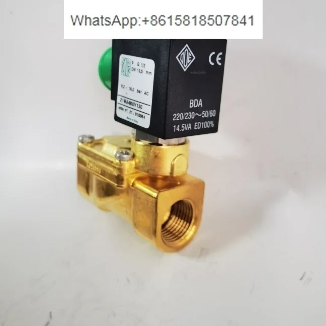 Solenoid valve 21WA4K0V 130 high temperature steam hot water fluororubber seal