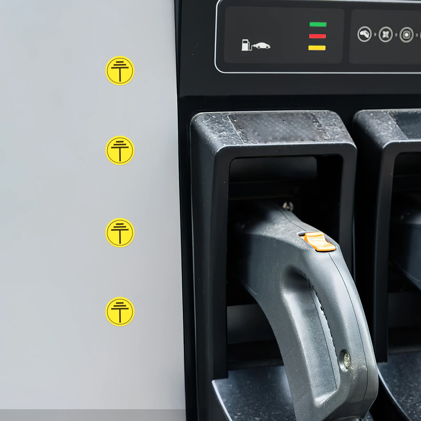 400Pcs High Visibility Caution Electrical Stickers Warning Labels Safe Usage Electric Stickers for Areas