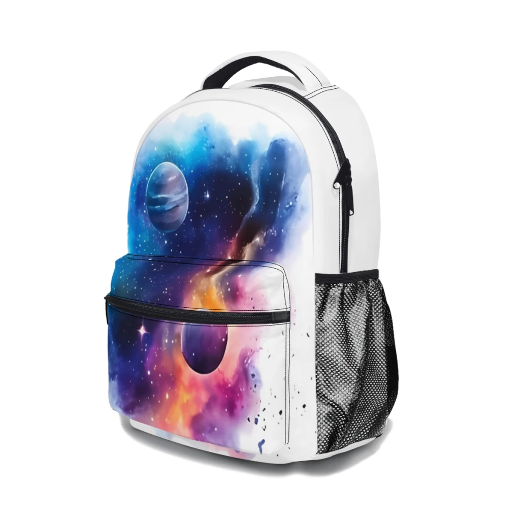 Space and Galaxy New Female Fashion High Waterproof College zaino borsa da viaggio per Laptop Muslimate Muslimate