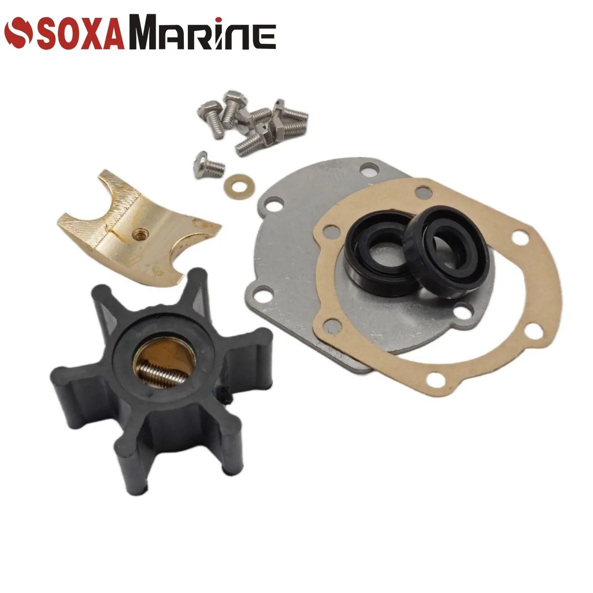 

Комплект износа заменяет водяной насос Raw Sea Volvo Penta 21951370. 829895 3580945 3593654.