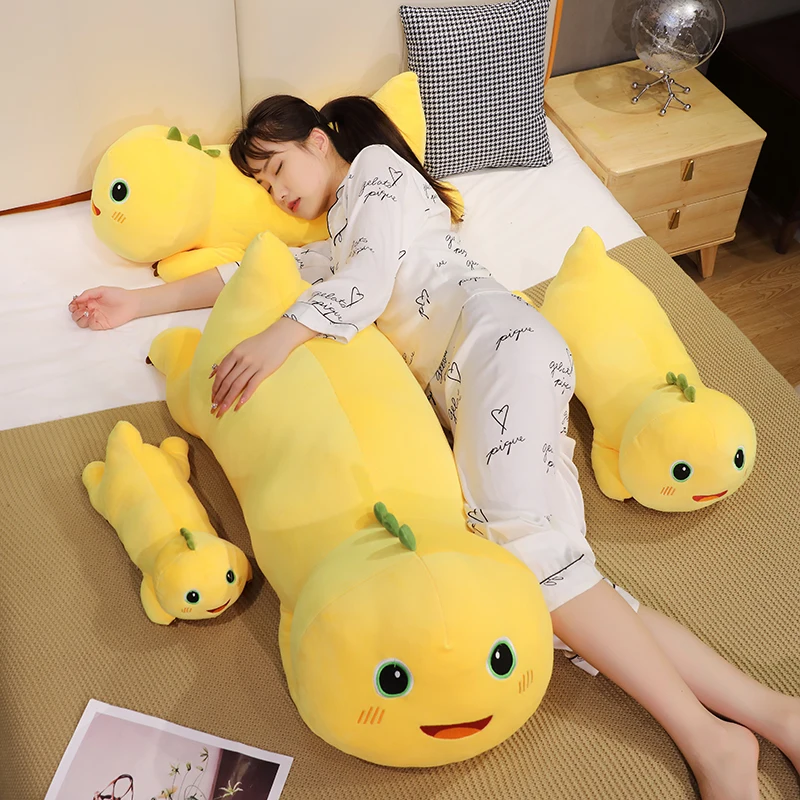 

Very Long Nailong Milk Dragon Plush Toy Cartoon Stuffed Dinosaur Plushie Soft Sofa Cushion Cute Room Decor Kids Birthday Gift