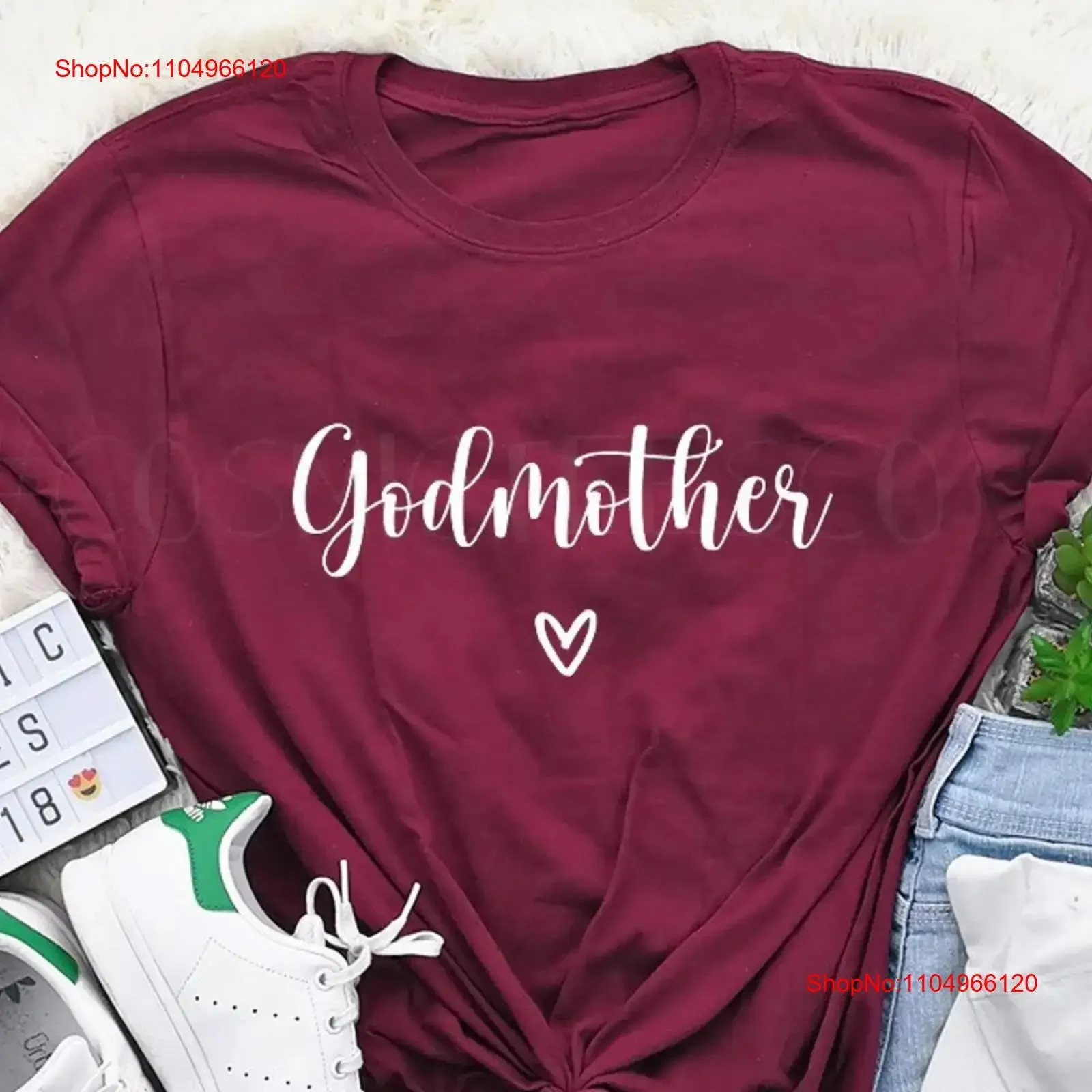 Camiseta madrina Día de la madre Navidad para regalo bautismo bautizo Will You Be My vintage lavado gráfico homme Casual