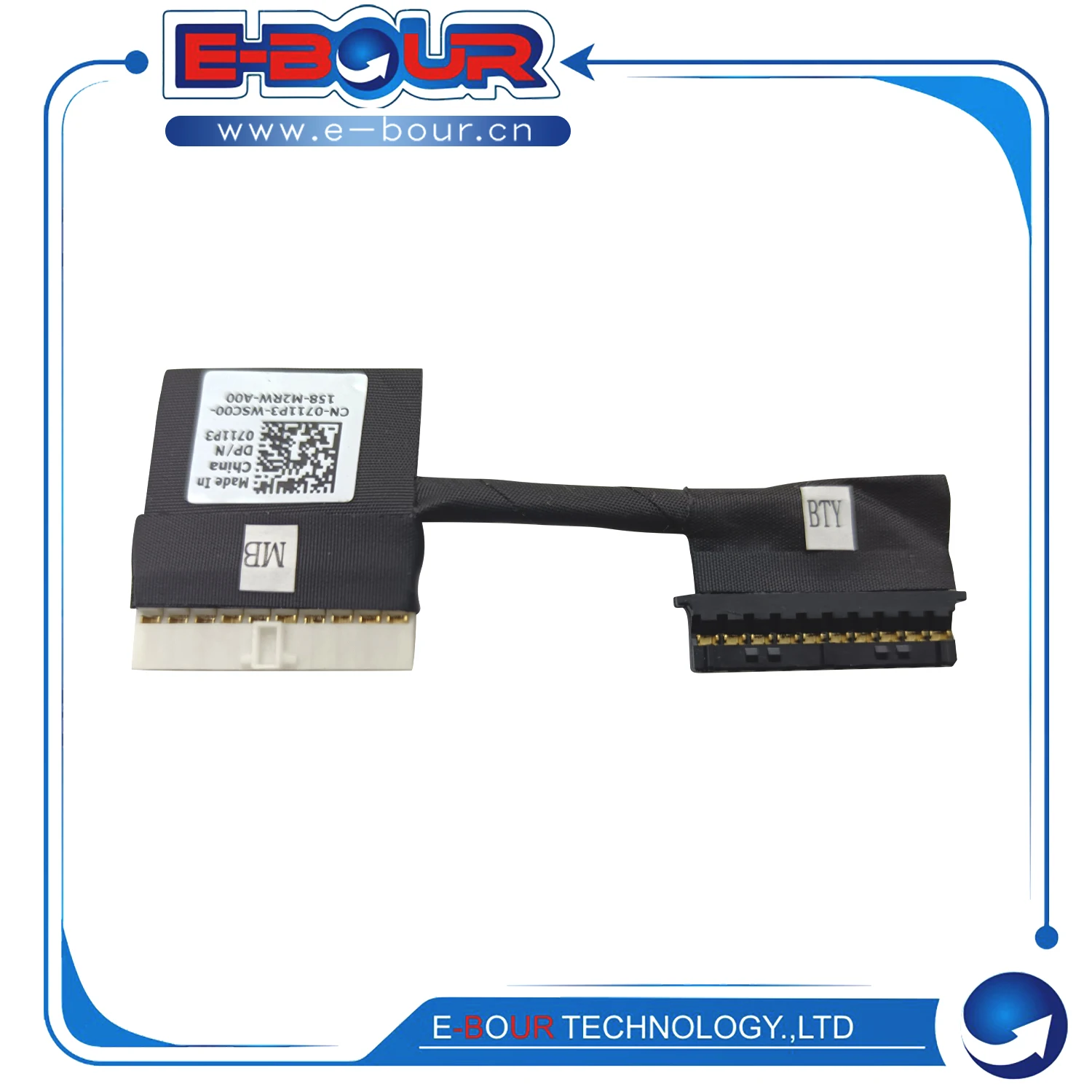 

Original Battery connector Cable For Dell 5368 5378 7378 7368 3390 450.07R06.0021 0711P3