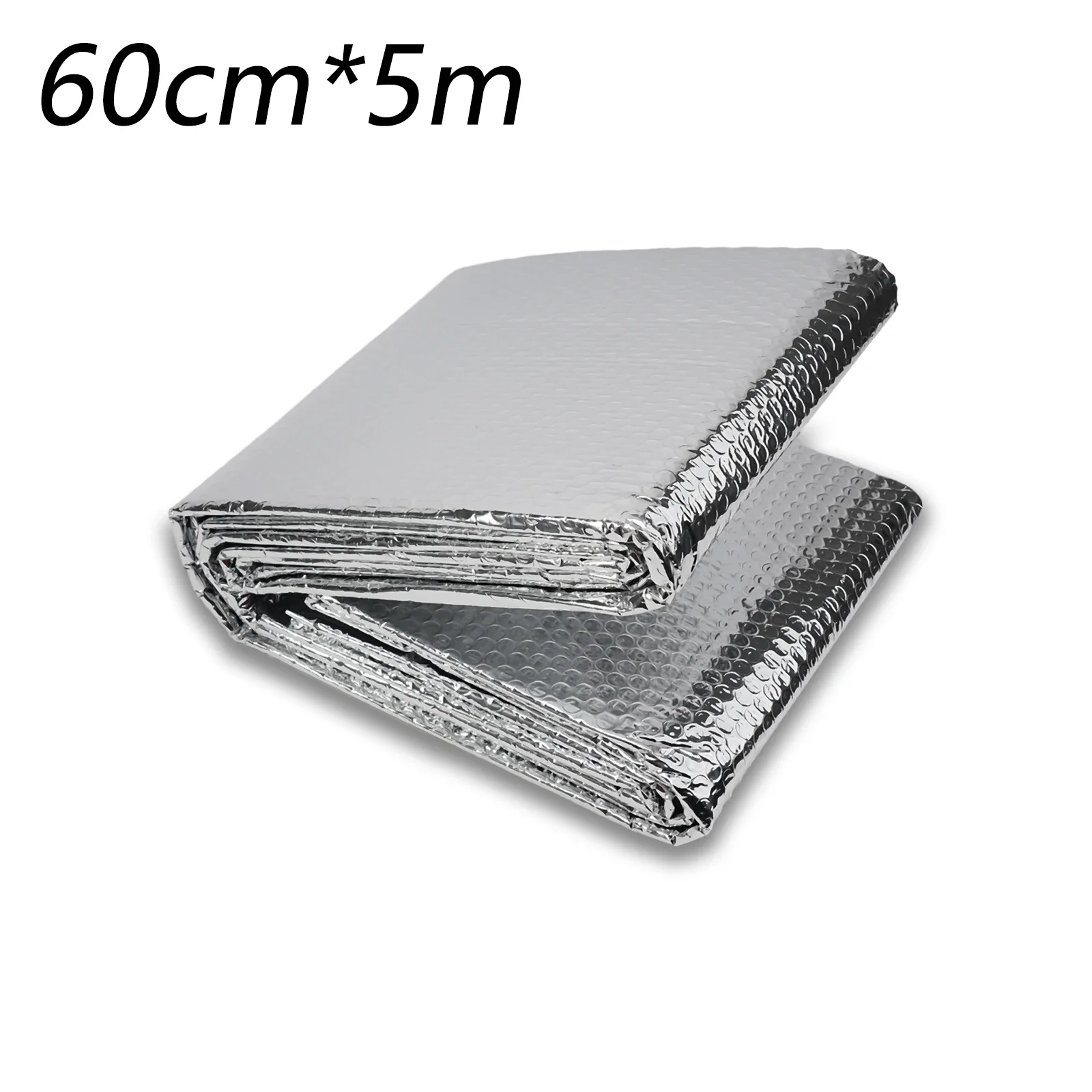 

Double-sided Aluminum Foil Radiator Heat Reflector Back Foil Heat Reflective 5M Heat Energy Saving Film Pad