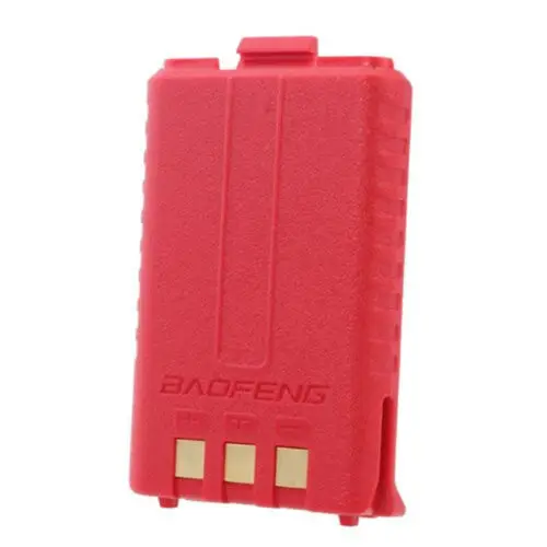 2pcs Rouge NOUVEAU BAOFENG BL-5 1800mAh 7.4V Eddie Ion Batterie pour Radio Walperforé Talkie UV-5RE + Plus BF-F8 + HP Radio