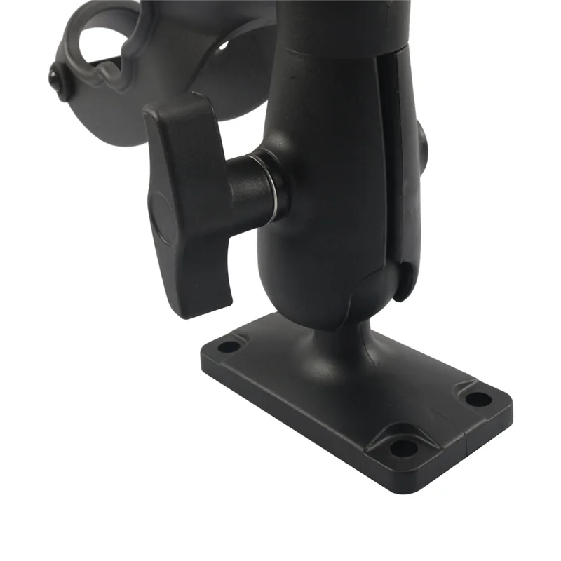 

Top!-Rotate Frame Fishing Rod Stand Adjustable For Boat Kayak Accessories Rectangular Base