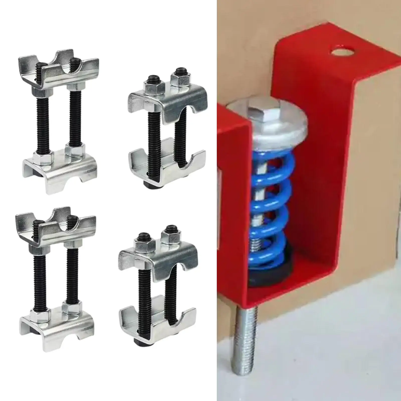 

Coil Spring Adjuster Lift or Lower Spring Spacer Durable Iron Compression Tool for Rear Coil Spring and Shock Absorber Installer