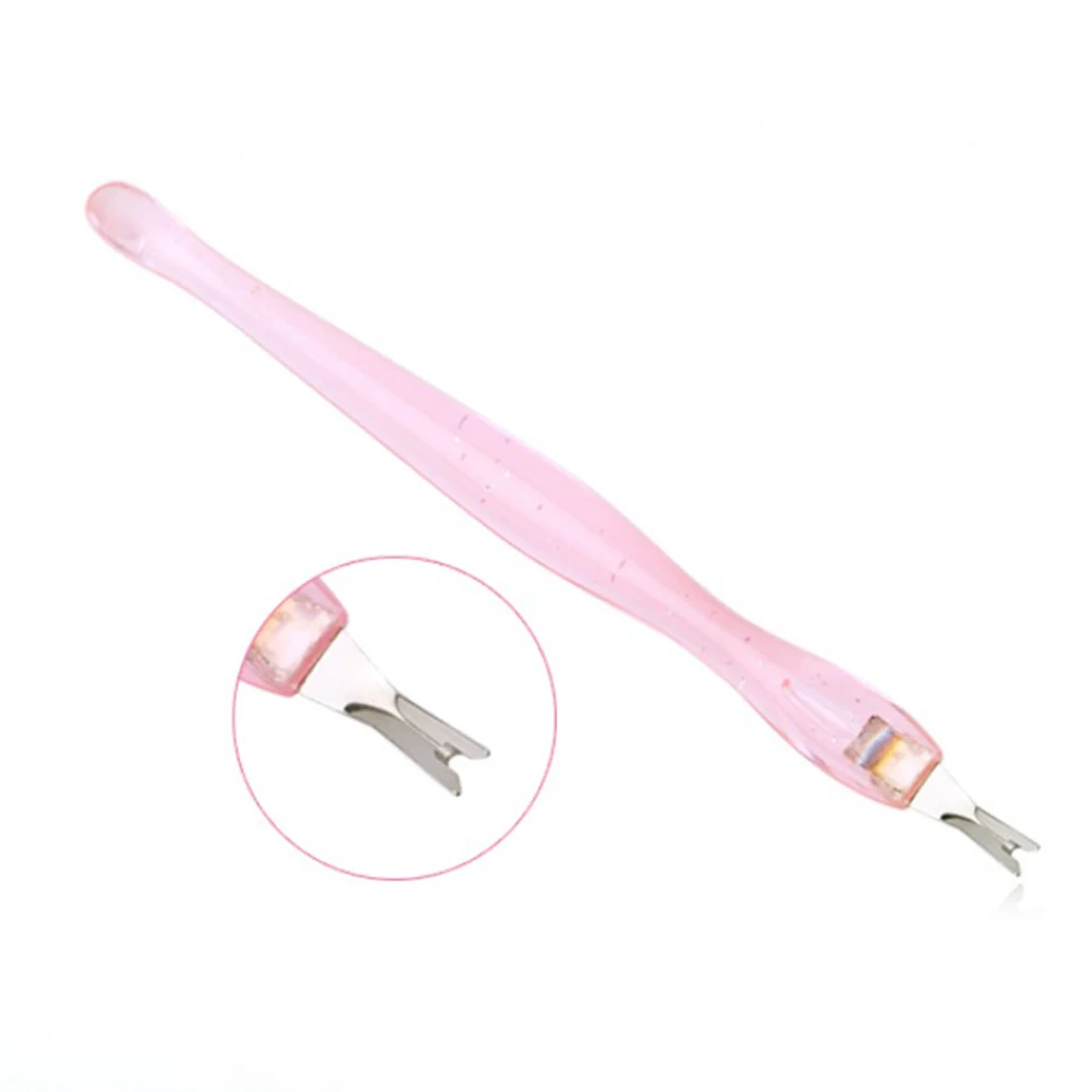 

12pcs Dead Skin Shovel Tool for Nail Cuticle Fork Remover Pedicure Pusher Manicure Tools Red Color Practical Gift