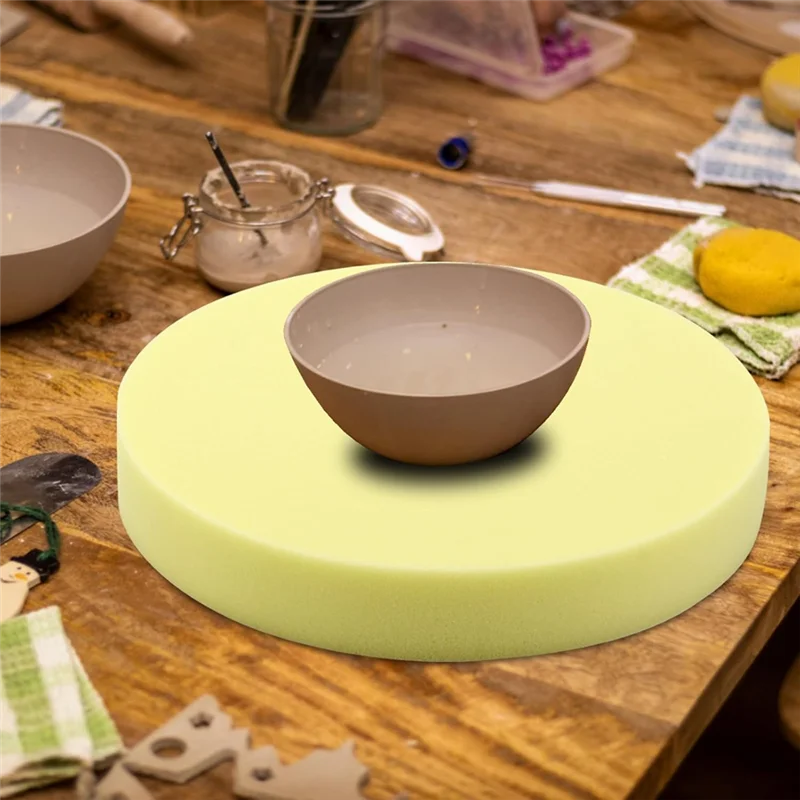 A59E-مفارش رغوة الفخار لضغط قالب الفخار، أدوات قالب فخار إسفنجية كبيرة للرسم والتزجيج والحرف اليدوية والطين