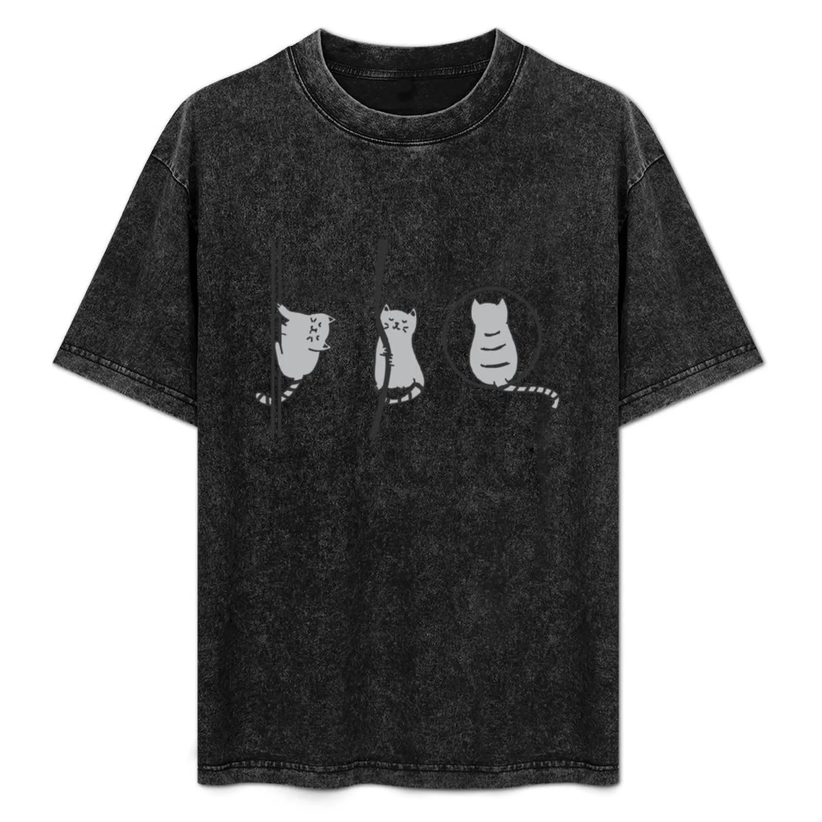 

Circus Aerialist Cat Aerialist Yogi Dancer Aerial Lover T-Shirt Modern Style Print T-Shirt