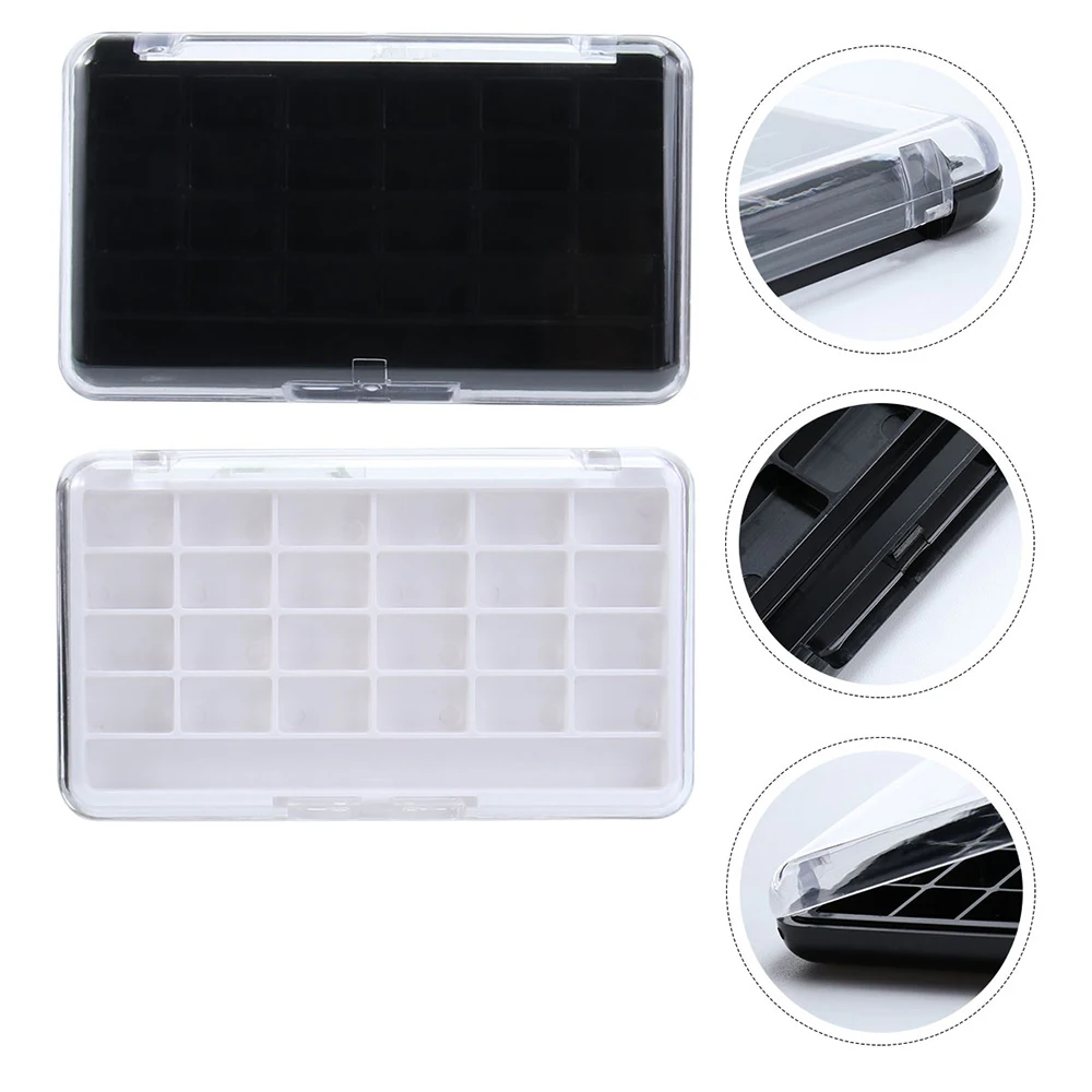 DIY Lippenbalsem Container Poederhouder Make-uppalet Hervulbaar palet Cosmetica Gereedschap Lege oogschaduwschotel