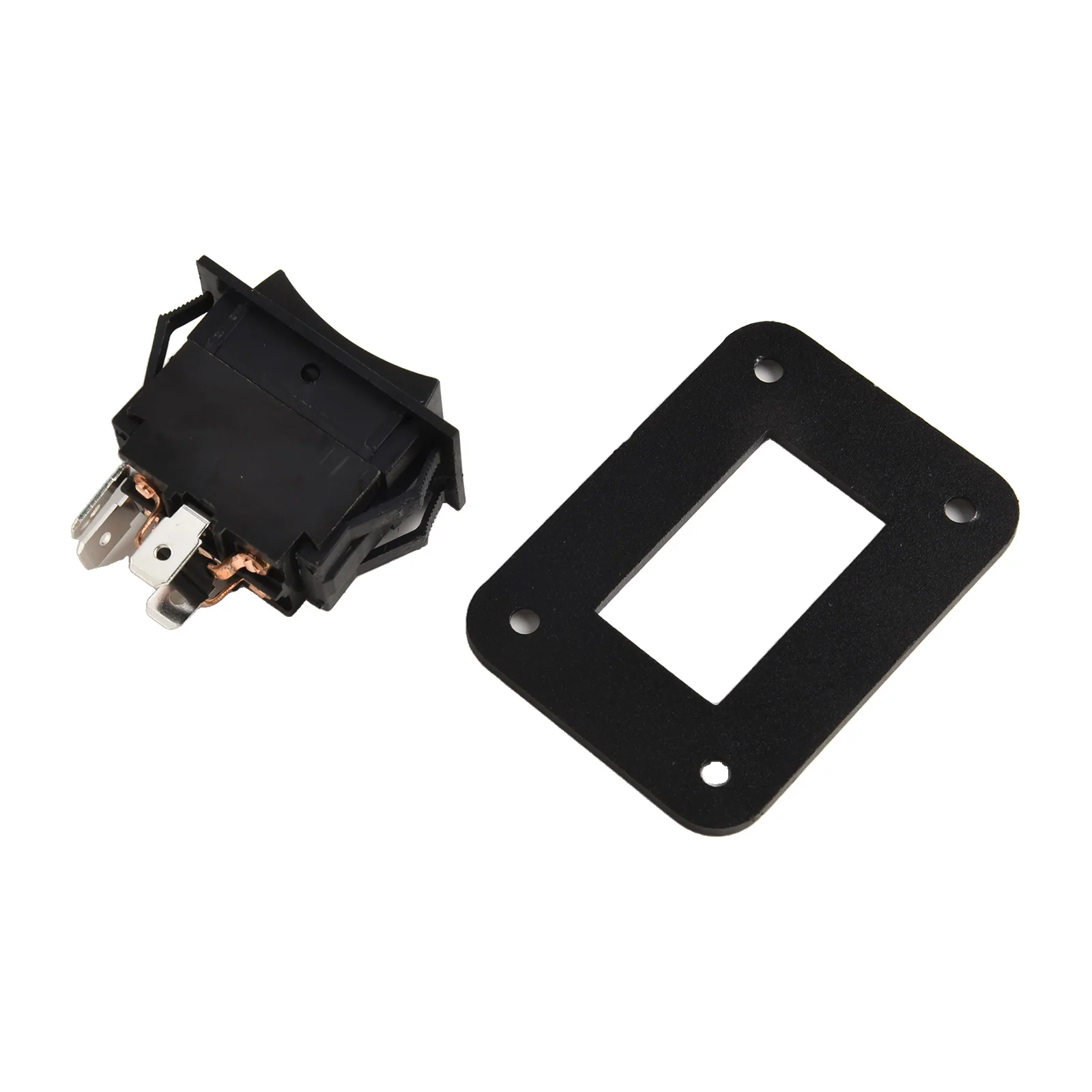 

For Automotive Use Color: Black DPDT Switch 4 Pin Rocker Switch Forward Reverse Switch 4-pin Switch Compatible With RVs