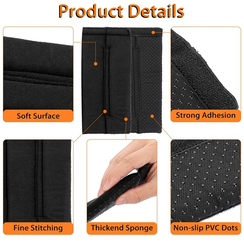 

4 шт. подушечки для двухъярусной лестницы, мягкий чехол для двухъярусной лестницы с 8 регулируемыми ремнями, для кровати-чердака, набивка для двухъярусной лестницы-A56M