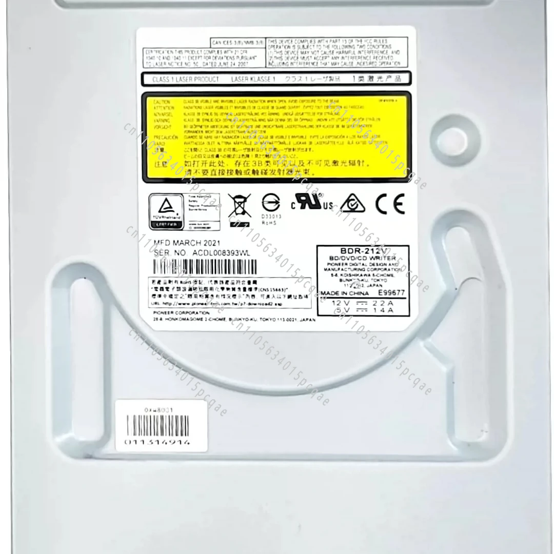 DVD Burner BDR-S12JX S11JX Blu-ray Burner with Built-in 16X Blu-ray Drive