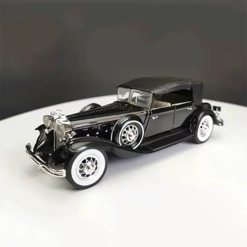 Dietcast 1:32 Scale 1932 Chrysler LEBARONคลาสสิกรถสําเร็จรูปจําลองคอลเลกชันรถของขวัญของเล่นจอแสดงผลแบบคงที่