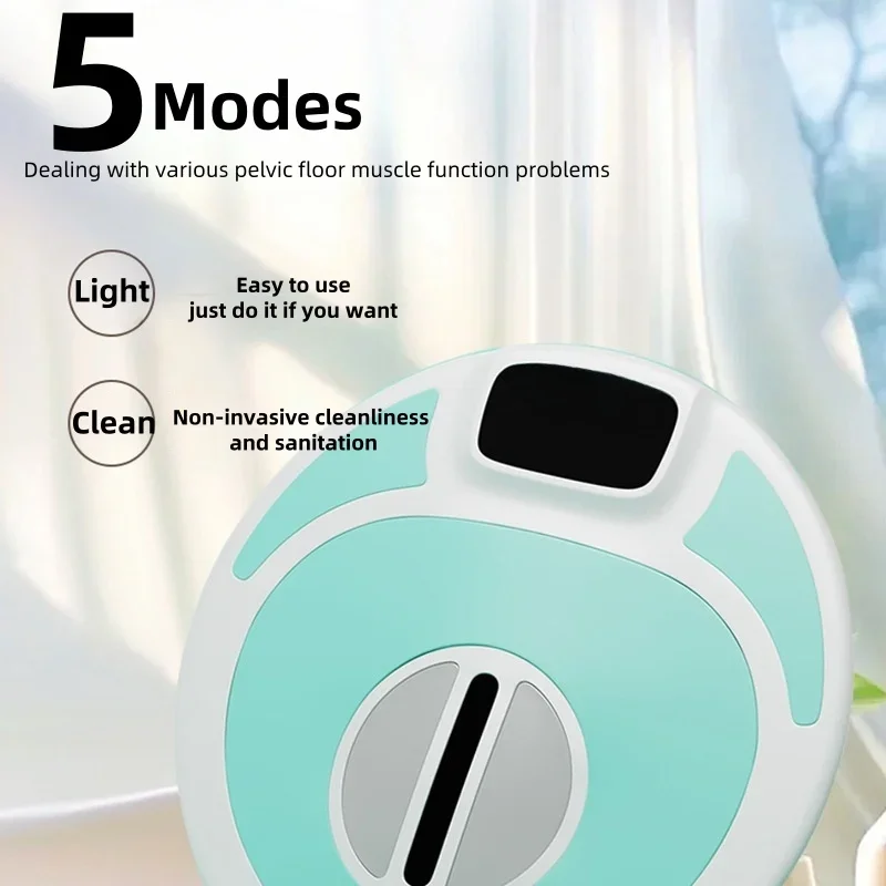 Female sitting pelvic floor muscle repair device postpartum pelvic floor repair incontinence treatment EMS chair Yoga Equipment