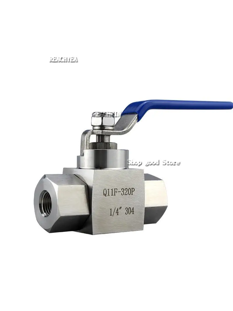 

1/8" 1/4" 3/8" 1/2" 3/4" 1" BSP Female High Pressure Ball Valve 304 Stainless Steel 2230 PSI