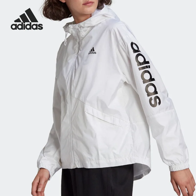Adidas Woven Packable Foldable Wind  Spring Portable Travel Storage Light Outer CoatGL0647 1PCS