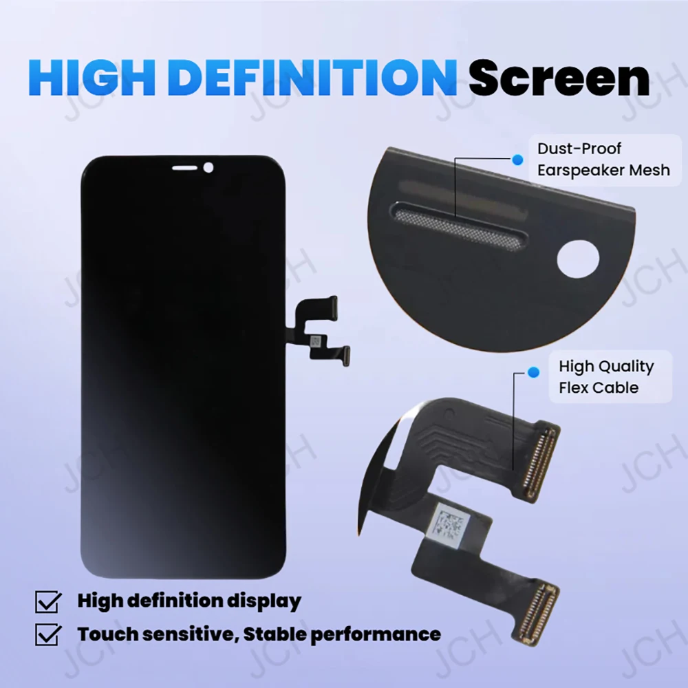 Großhandel LCD für iPhone X Incell OLED Display Touchscreen Digitizer Baugruppe Ersatzbildschirm Handy-Reparaturteile – Detail 2