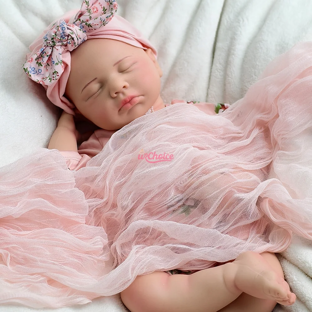 20 Zoll Silikon Reborn Preemie Babypuppe Mädchen & Junge Realistische Details Neugeborene Puppe für Künstler Repaint DIY Reborn Puppenspielzeug