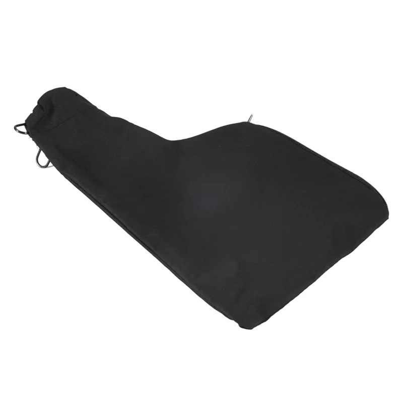 

A63K-Mitre Saw Dust Bag, Black Dust Collector Bag With Zipper & Wire Stand, For 255 Model Miter Saw