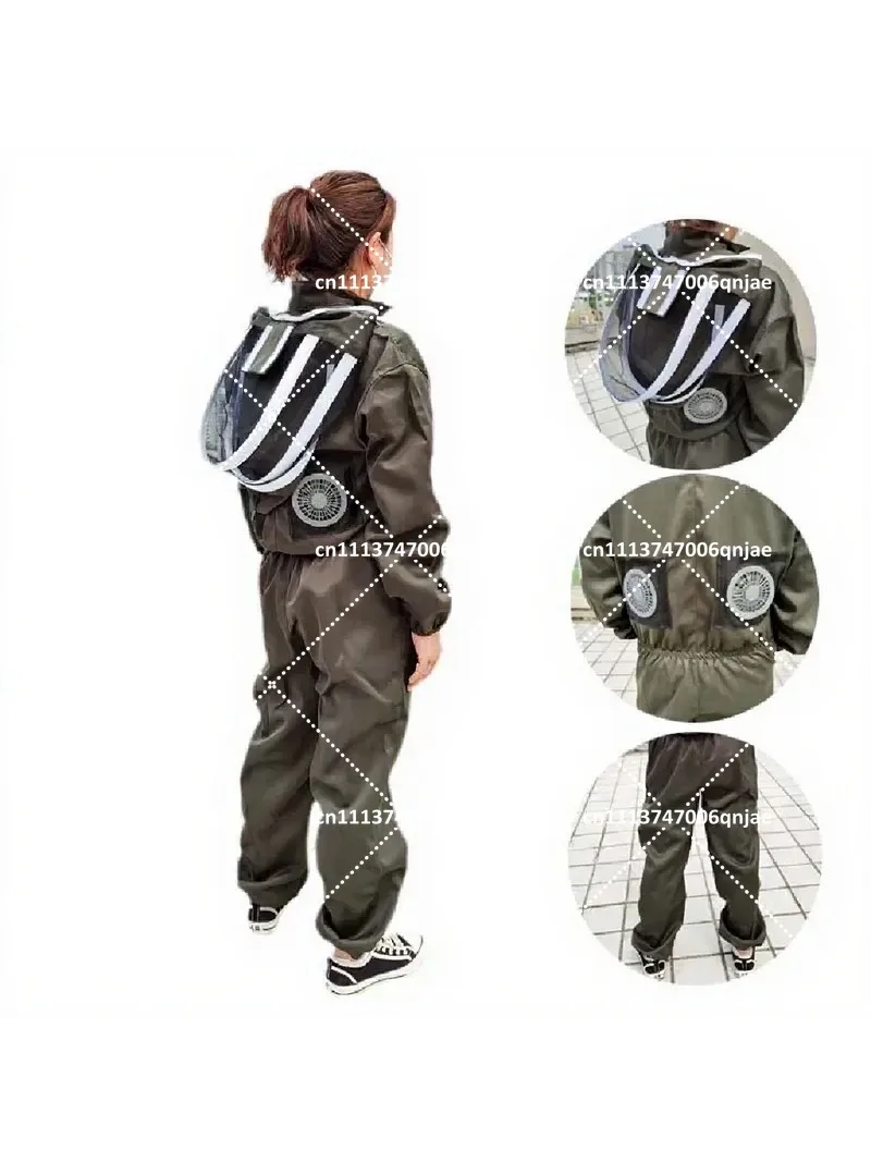 Beekeeping Suit Brown Dirt Resistant Beekeeper Overalls Protective Clothing Honeybee Keeping Tools Apiculture Costume