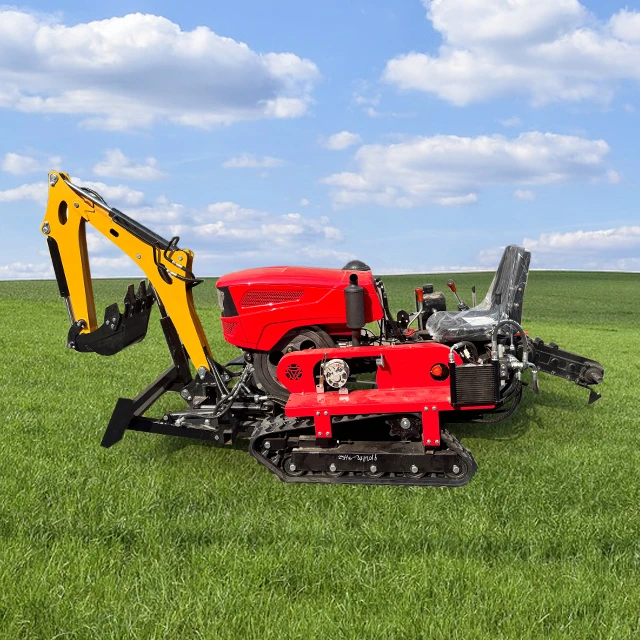 

Dual Riding Rotary Cultivator Automatic Agricultural Crawler Rotary Tiller for Dry Land Paddy Field with Core Motor Component