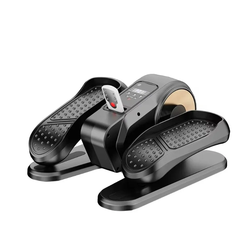 Electric Seated Under Desk Elliptical Machine Pedal Leg Exerciser  for Seniors Fully Assembled with Remote Control