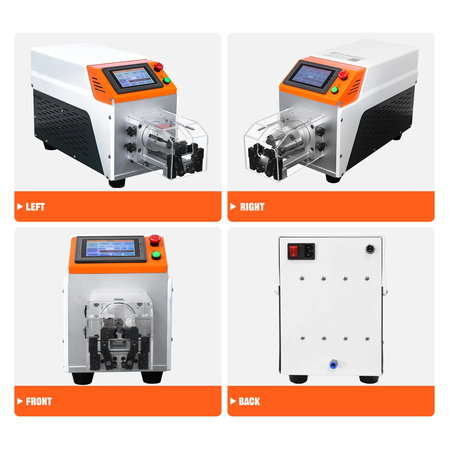 آلة تجريد للكابل المحوري من كابل الأسلاك المحورية شبه الأوتوماتيكي لأتمتة داجاو #5