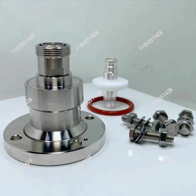WODF IF70 four-hole adapter 1-5/8 EIA flange to 7/16DIN connector short conversion head